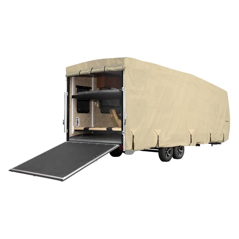 Tan Toy Hauler Trailer Cover V597210