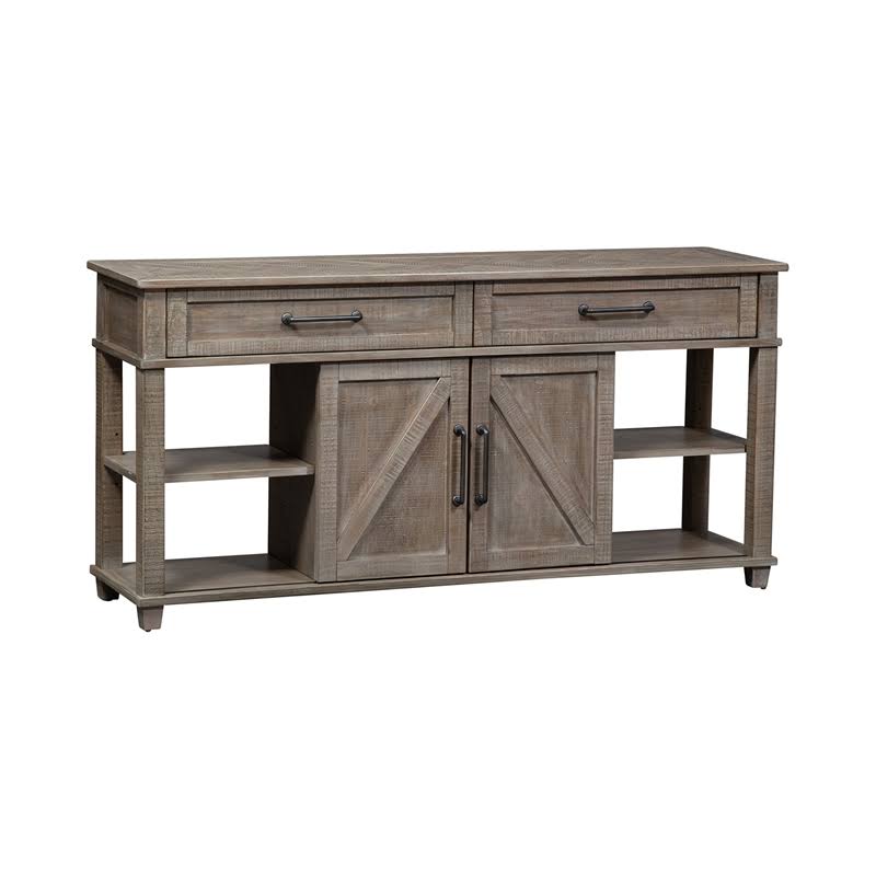 Transitional Sofa Table in Tan V798355