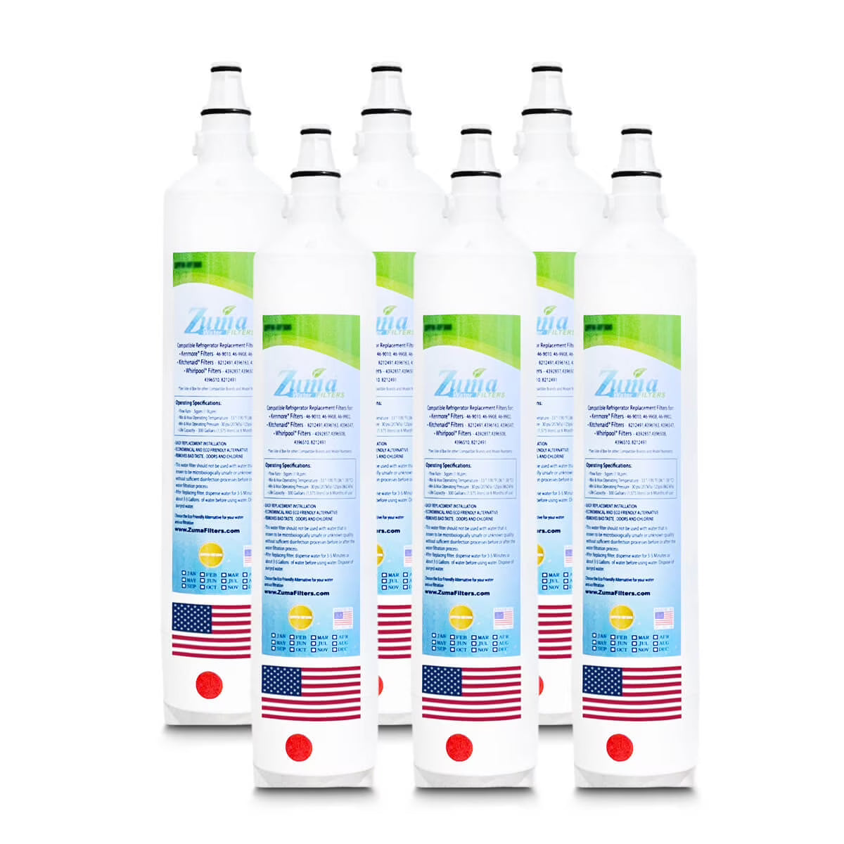 6 Pack Water Filters Q18638