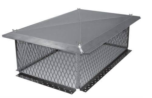 17x22x49x22 Stainless Multi-Flue Knock Down Cap A291