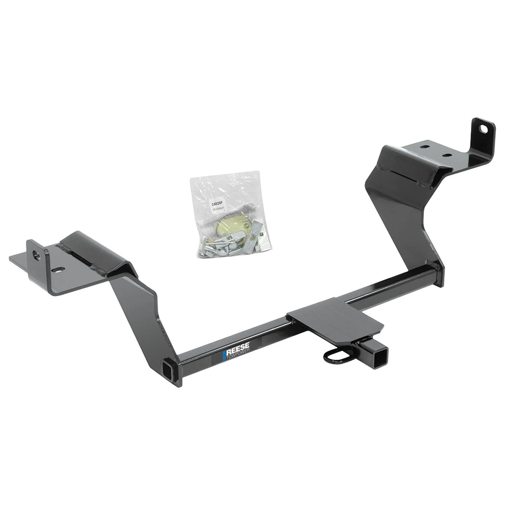 Class 1 Trailer Hitch, 1-1/4 Inch Square Receiver, Black I302
