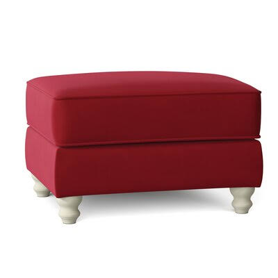 White Rectangle Ottoman T12084