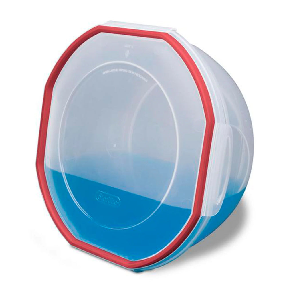 8.10 Quart Plastic Food Storage Bowl Container, 2 Pack C978521