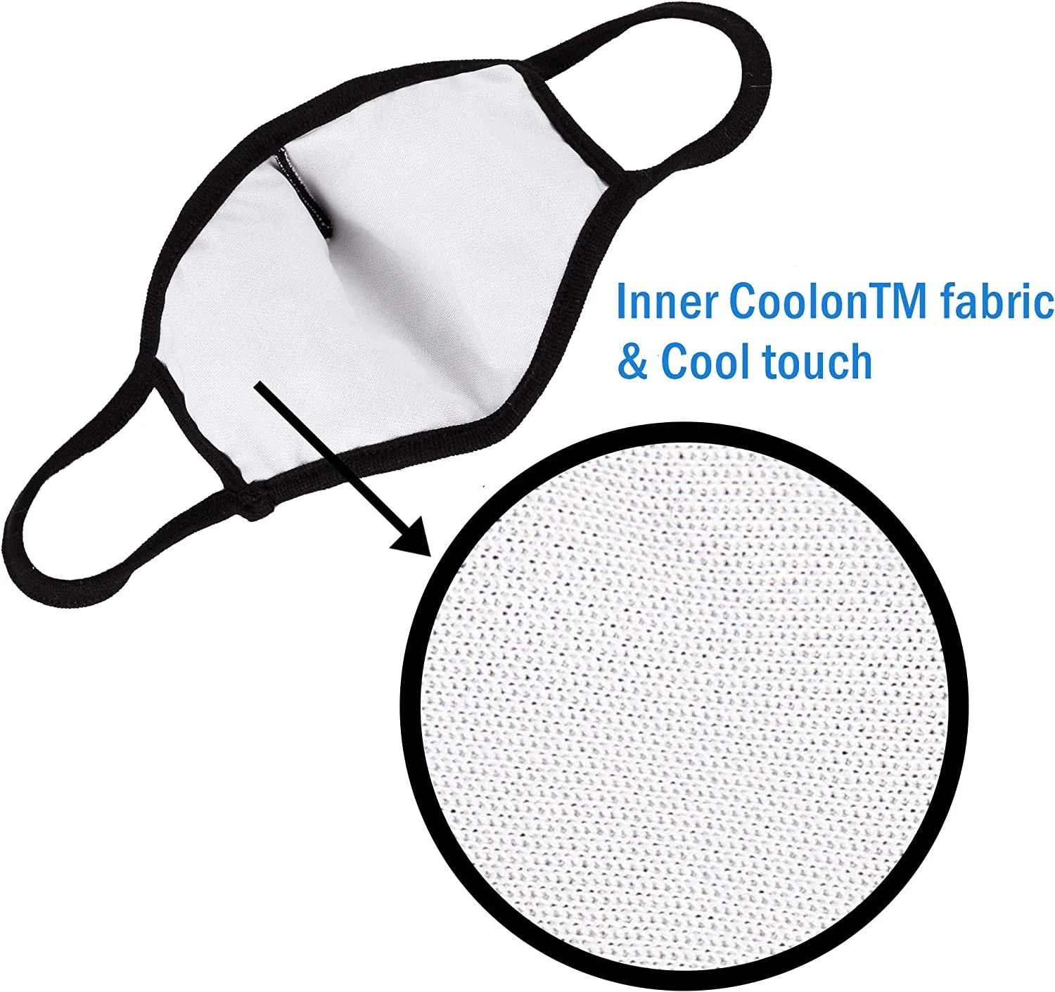 3-Ply Washable Reusable Cloth Face Mask with Nose Wire 6 Pack D96756