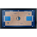 NBA Court Framed Plaque Y7081