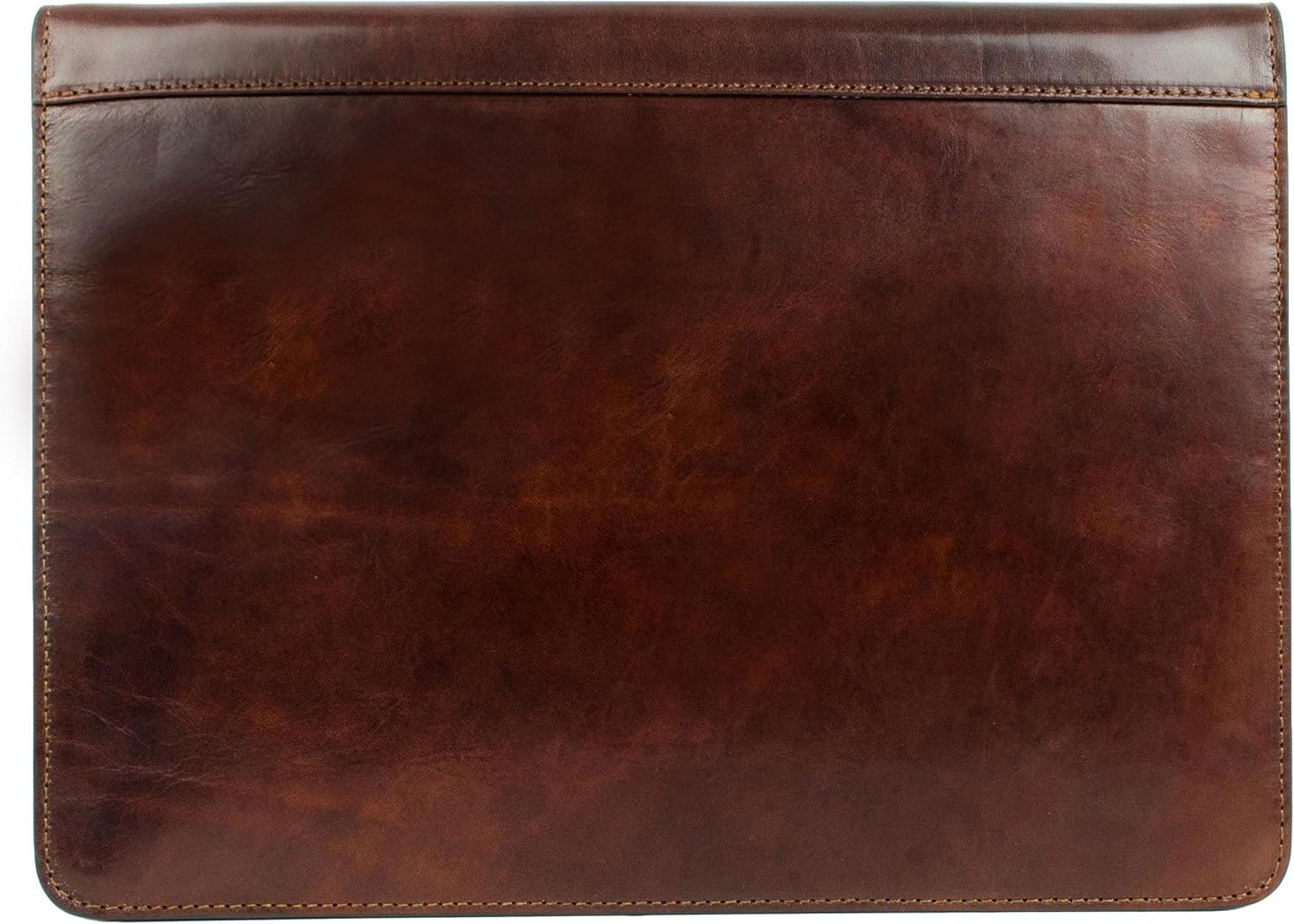 Dark Brown Leather Portfolio Document Folder Z54173
