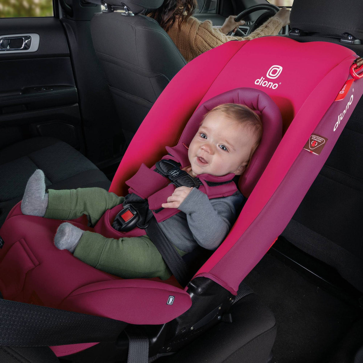 Pink Blossom All-in-One Convertible Car Seat W148