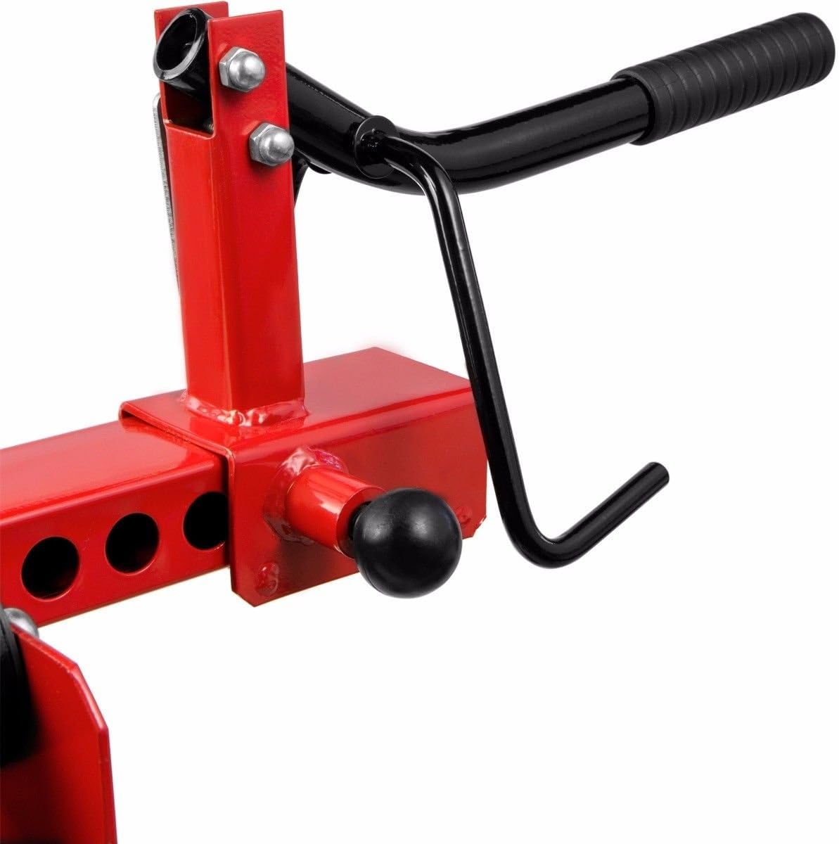Manual Tire Spreader Portable Tire Changer Stand Adjustable LED Light Tool A3567