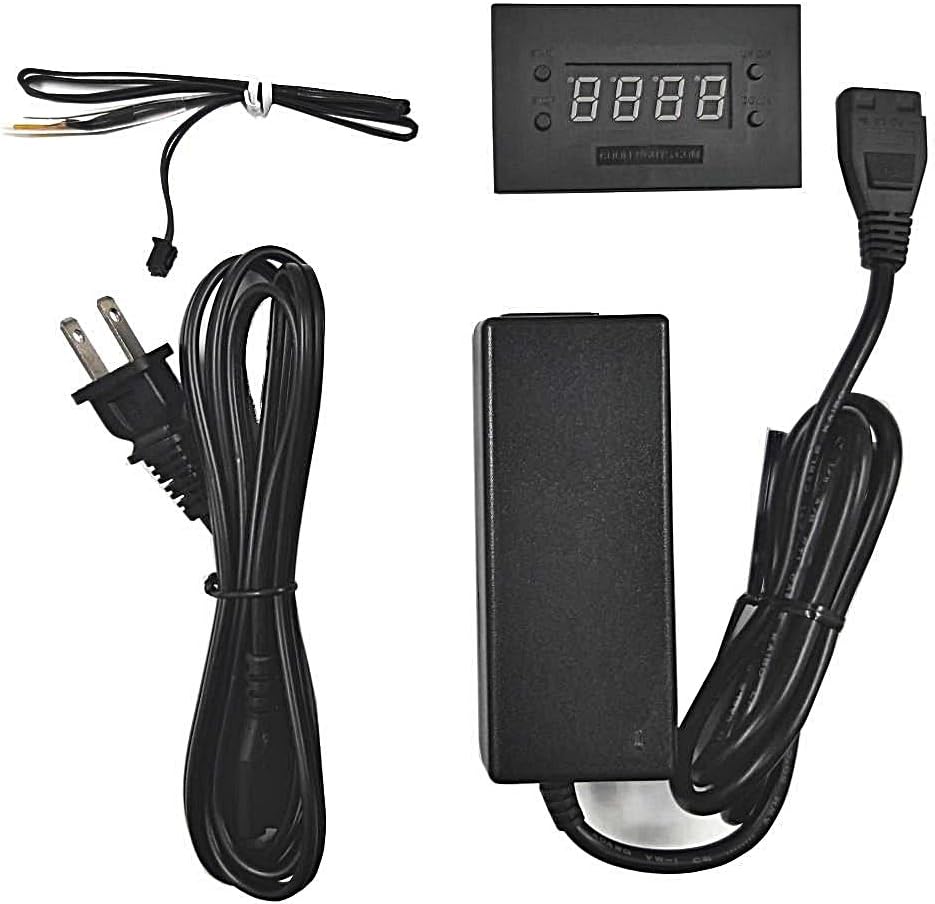 Programmable Thermostat Cooling Kit, Metal, Dual 120mm, Pack of 2 N130