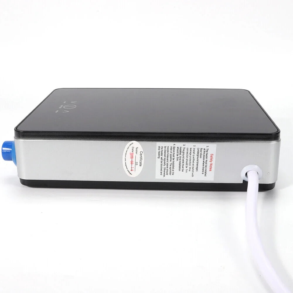 Black Compact Instant Hot Water Heater G858