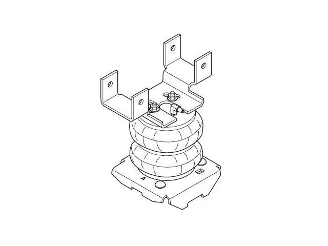 Rear Air Helper Spring Kit B826