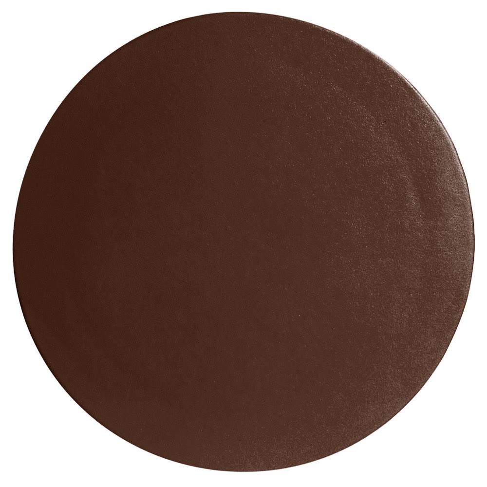 Mocha Resin-Coated Aluminum Round Disc U1195