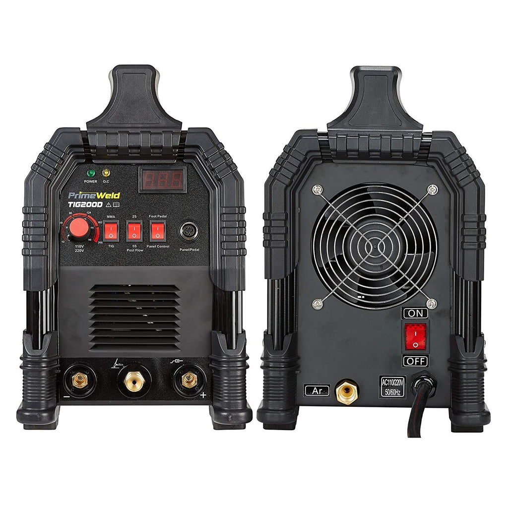 TIG/Stick Inverter Welder 200Amp with Pedal H545