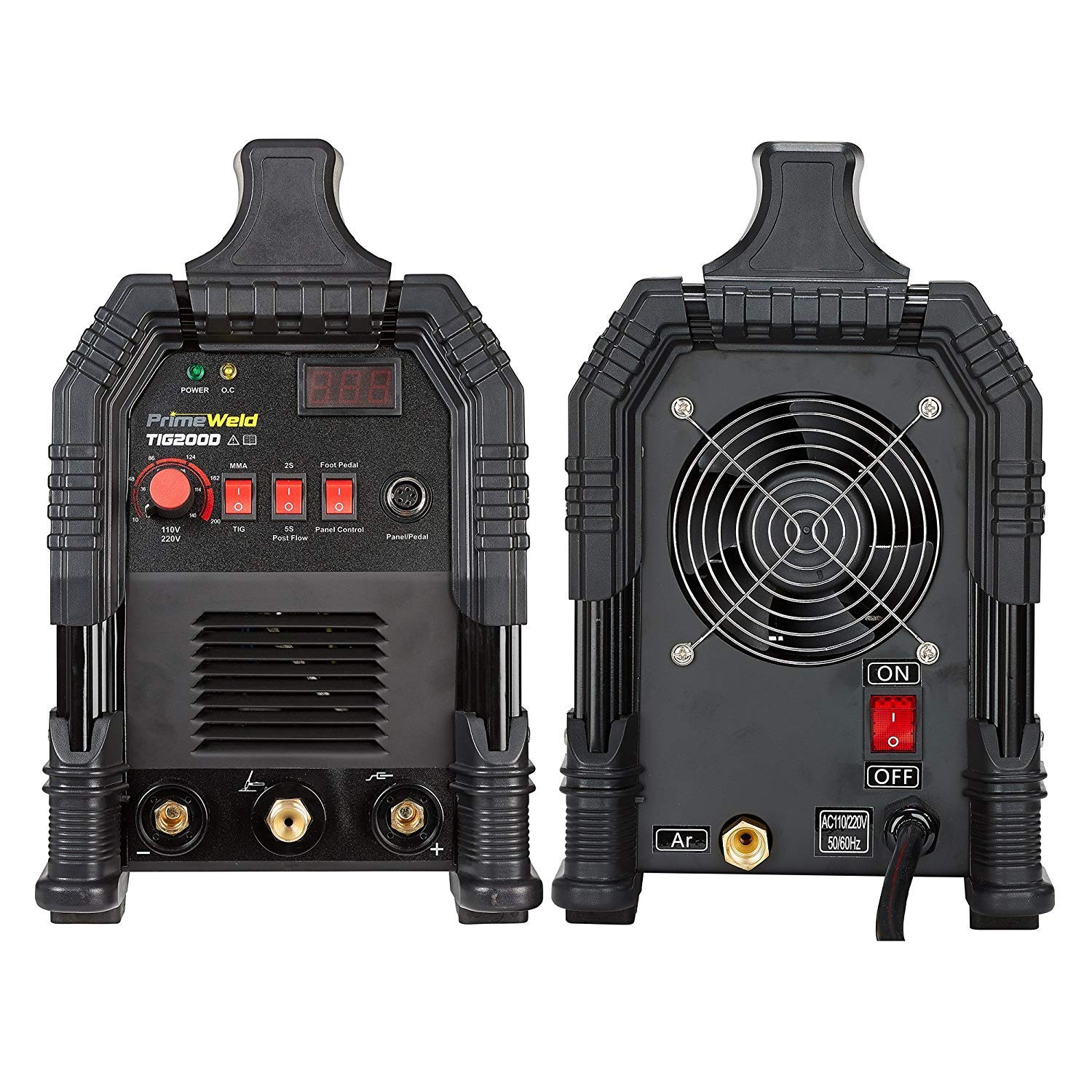 TIG/Stick Inverter Welder 200Amp with Pedal H545