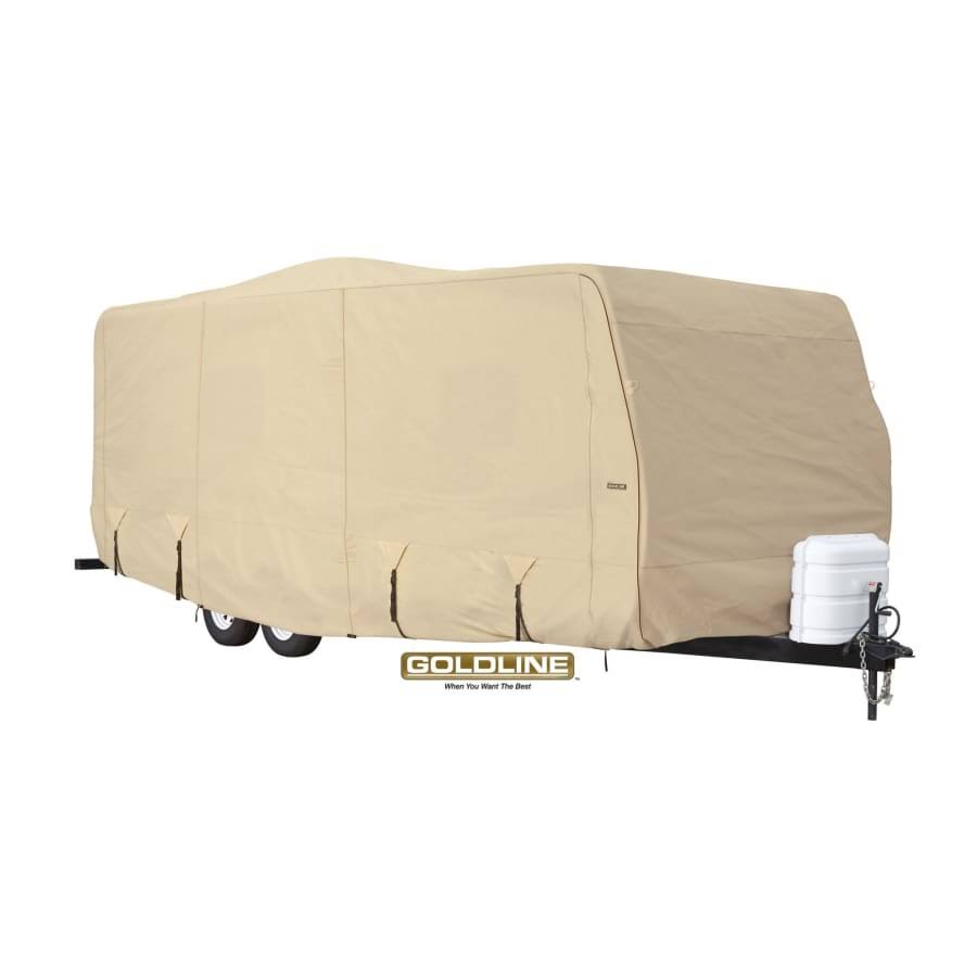 Tan Toy Hauler Trailer Cover V597210