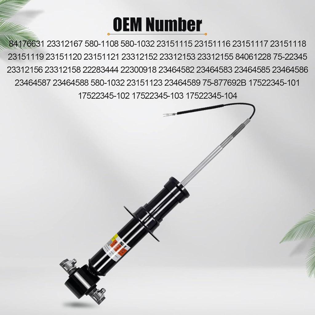 1Pair Front Shocks Absorbers w/Magnetic B76463