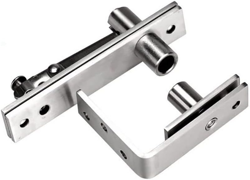 Door Pivot Hinge Heavy Duty Hidden Bookcase Hinges 360 Degree Shaft Stainless Steel Hardware 2PCS U993115