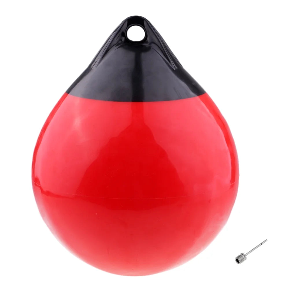 Red Inflatable Buoy Boat Guide Bumper Marker Buoy P75925