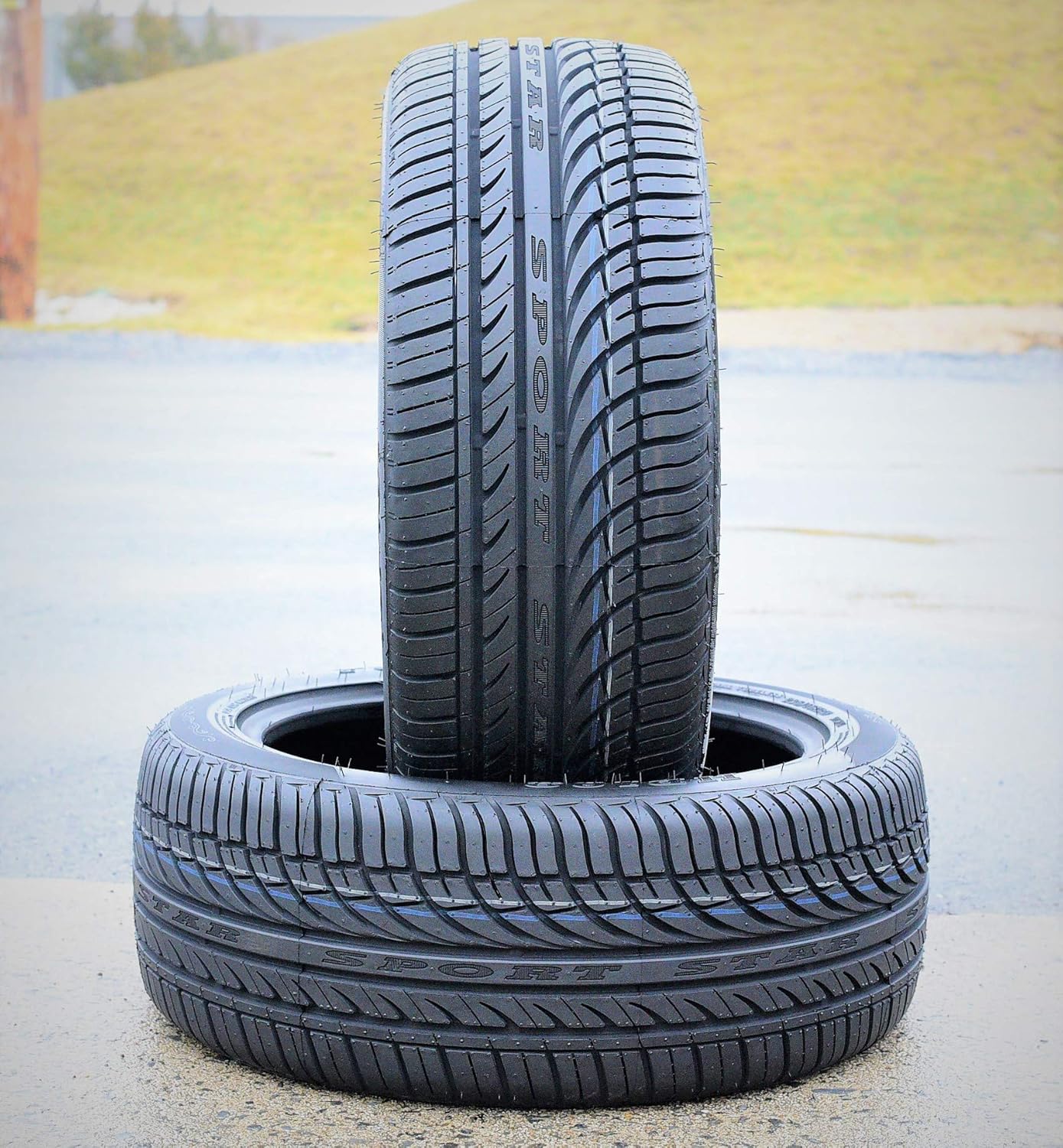 Set of 2 All-Season Performance Radial Tires 225/55R16 99V XL BSW O46282