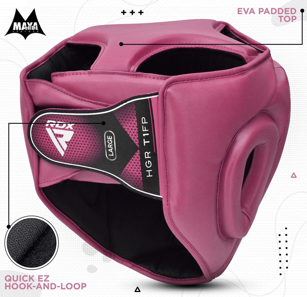 Headgear with Removable Face Grill for Boxing, MMA Training F52474