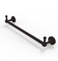 Oil Rubbed Bronze 24 Inch Towel Bar with Integrated Hooks G54836