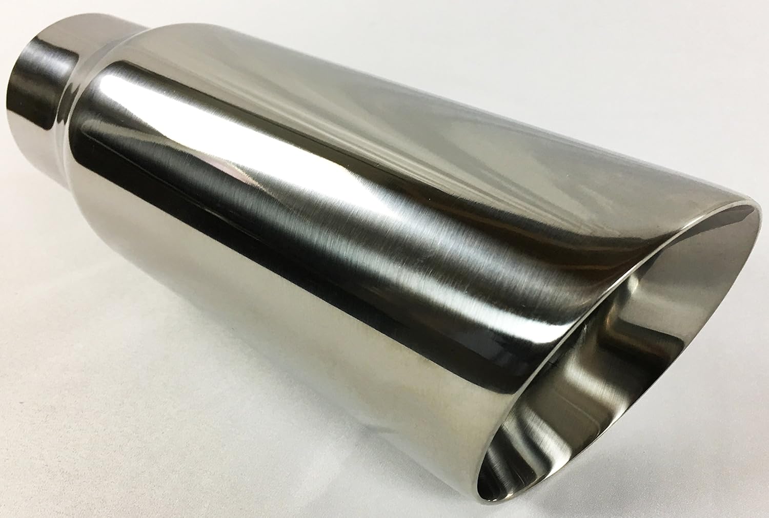 Polished Stainless Steel Double Wall Exhaust Tip Pack of 2 S844916