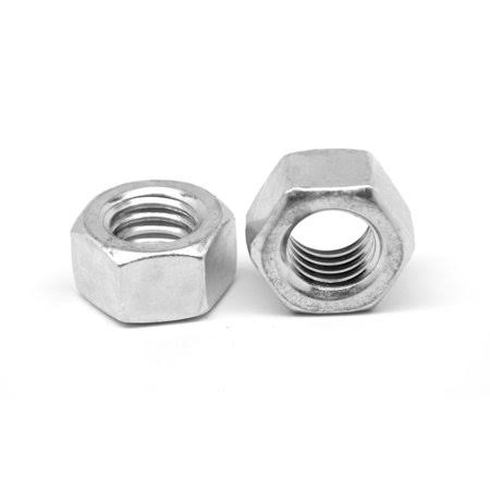 9/16 inch-18 Fine Thread Grade 5 Finished Hex Nut Medium Carbon Steel Zinc Plated Pk 300 Q982
