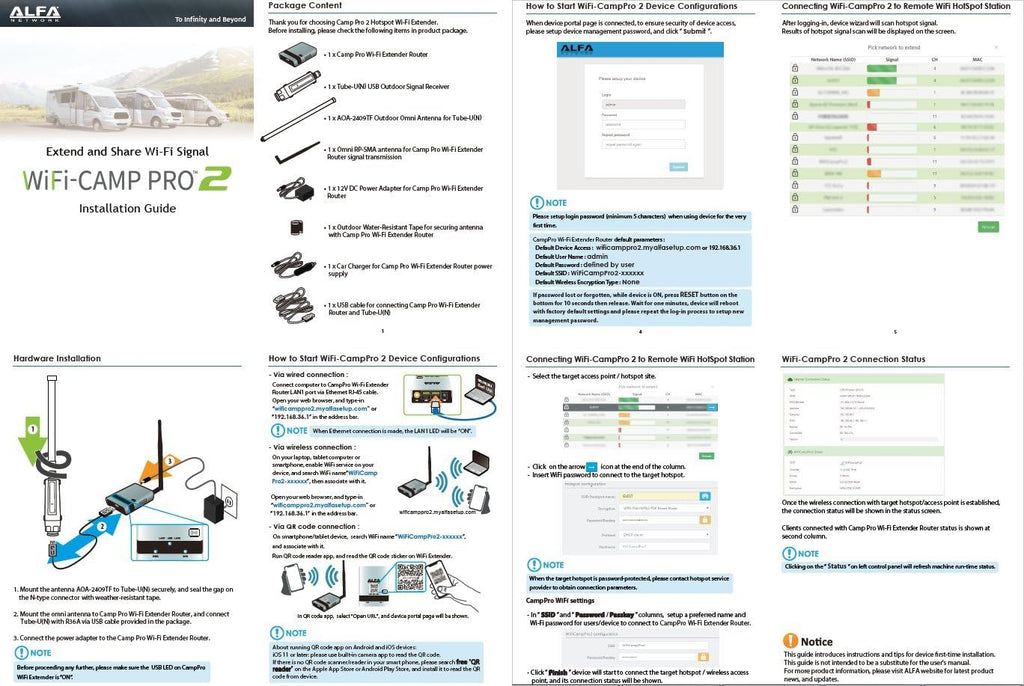 Long Range WiFi Repeater N1825
