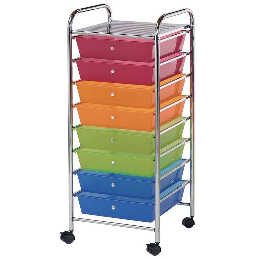 8 Drawer Storage Cart Q9446